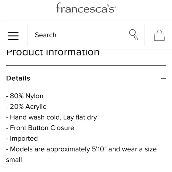 🔥 New Francesca’s animal print V-neck pullover sweater. - Picture 3 of 6